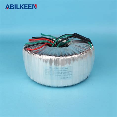 50 60Hz 220V 240V 12V 24V 5A 120W Toroidal Transformer For Audio