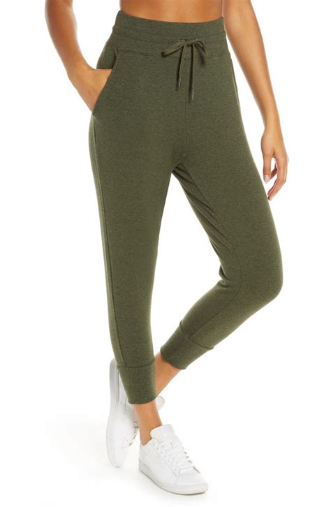 Zella Repeat High Waist Crop Jogger Pants Nordstrom