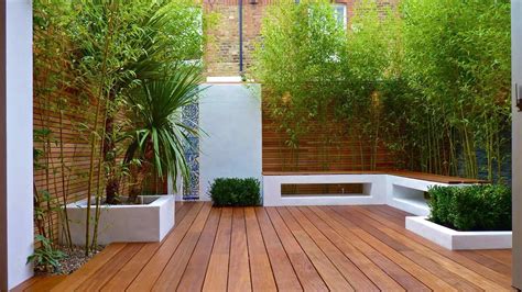 Terrasse Decoration Epuree Jardin Minimaliste Jardin Moderne