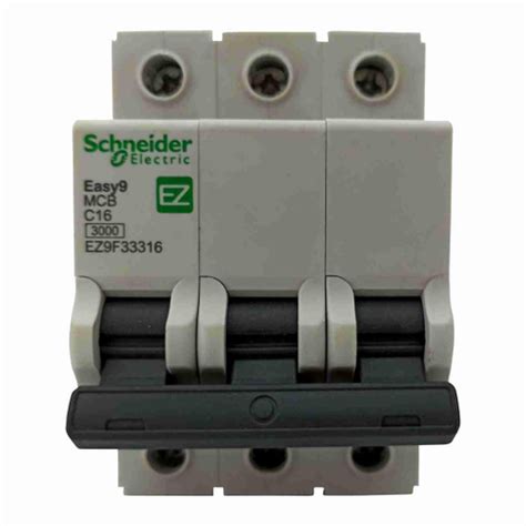 Disjuntor Tripolar Din 16A Curva C Schneider Electric em Promoção