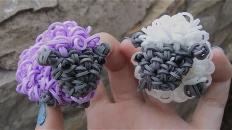 Loomigurumi Sheep Rainbowloom Youtube