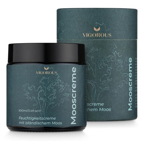 Vigorous Moossalbe Anti Aging Creme Mit Isl Ndischem Moos Pflegende