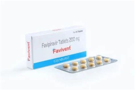 Favivent Favipiravir Mg Tablets X Treatment Mild Covid At