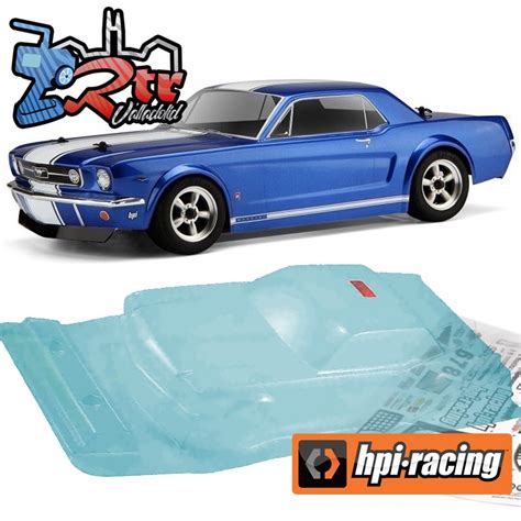 Carrocer A Ford Mustang Gt Coupe Mm Transparente Hpi