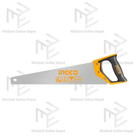 INGCO By Winland Professional Hand Saw 20 7TPI HHAS08500 ING HT