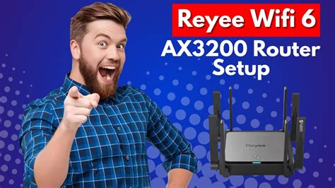 Reyee Wifi 6 Router Ax3200 Setup Installation Guide Youtube