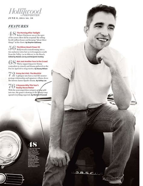 Robert Pattinson The Hollywood Reporter June 2014