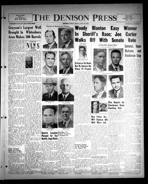 The Denison Press (Denison, Tex.), Vol. 22, No. 5, Ed. 1 Friday, July