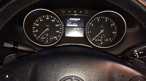 How To Reset Service A B OR C Oil Indicator For MERCEDES GL OR ML