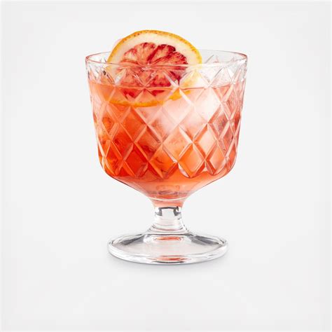 Crate And Barrel Hatch Short Cocktail Glass Set Of 4 Zola