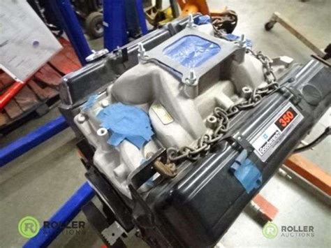 Gm Goodwrench 350 Engine W Engine Stand Roller Auctions