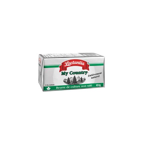 Unsalted Cultured Butter Lactantia My Country Aubut 1143