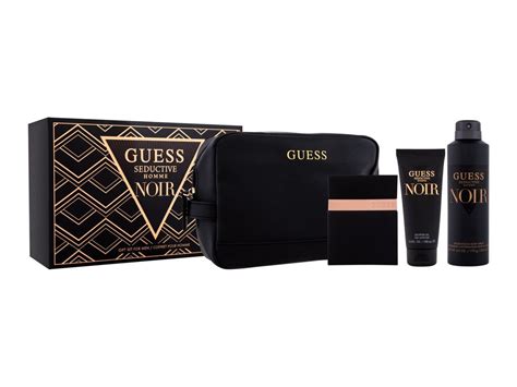 Guess Seductive Noir For Men Eau De Toilette 100 Ml Shower Gel 100