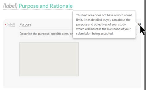 Adding Help Text In Human Ethics Cayuse Help Center