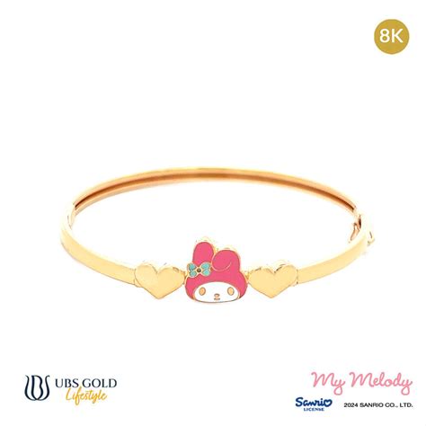 Ubs Gold Gelang Emas Bayi Sanrio My Melody Vgz K K