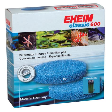 Eheim Coarse Filter Pads For Classic 600 2217