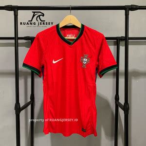 Jual NEW Jersey Sepak Bola Portugal Home Euro 2024 Player Issue Version