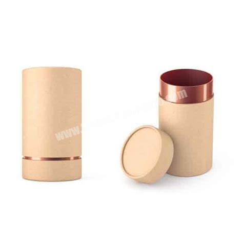 Custom Design Biodegradable Kraft Paper Gifts Tube Round Canisters