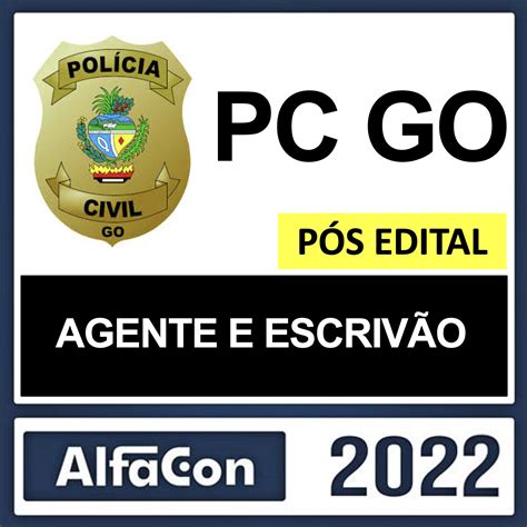 Rateio Pc Go Agente E Escriv O P S Edital Alfacon