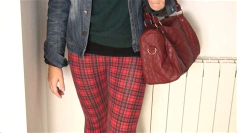 Outfit Con Leggins A Cuadros Atelier Yuwa Ciao Jp