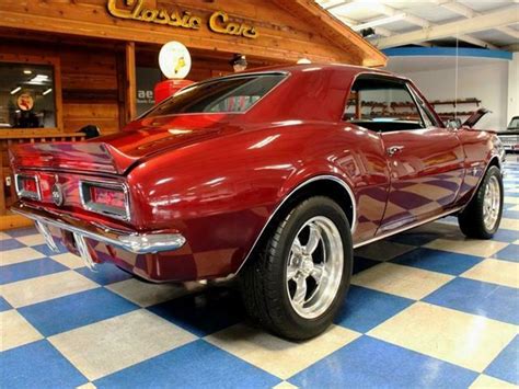 1967 Chevrolet Camaro Burgundy Metallic Deep Red For Sale