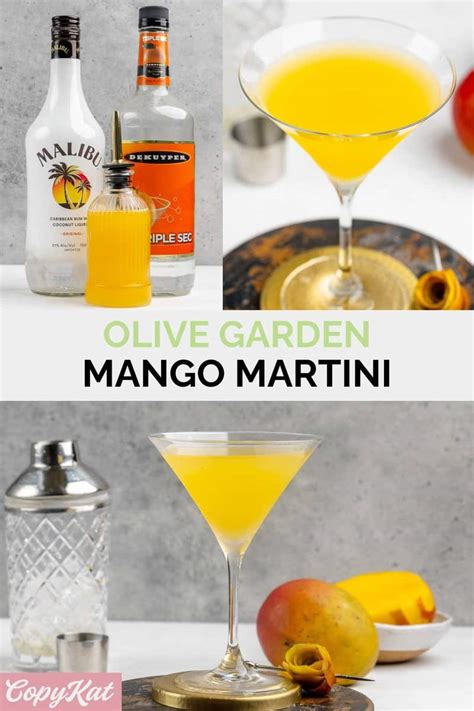 Olive Garden Mango Martini - CopyKat Recipes