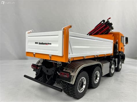 Rc Truck Lesu X Weg Kran Kipper Rtr Orange Im Kanton Freiburg