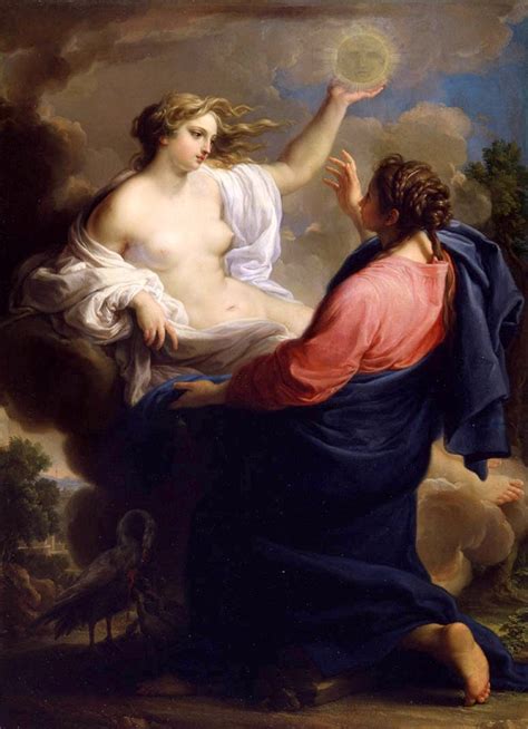 Pompeo Batoni Truth And Mercy Traditional Visual Art Under Public