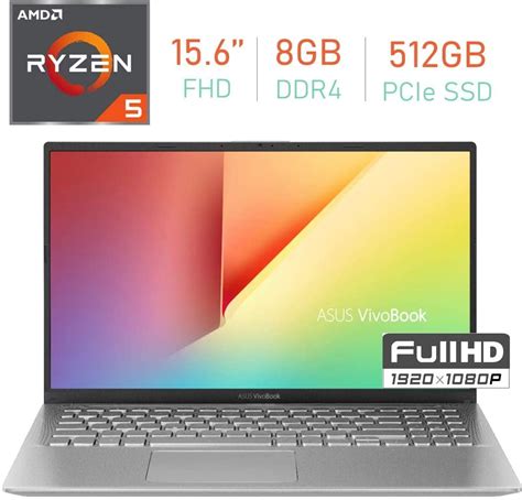 New Asus Vivobook 156 Fhd 1920x1080 Laptop Pcquad Core Amd Ryzen 5 3500u 21ghz 8gb Ddr4