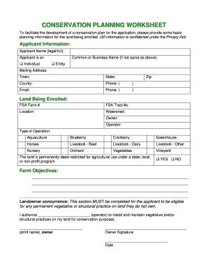 Fillable Online Nrcs Usda Planning Worksheet Doc Nrcs Usda Fax