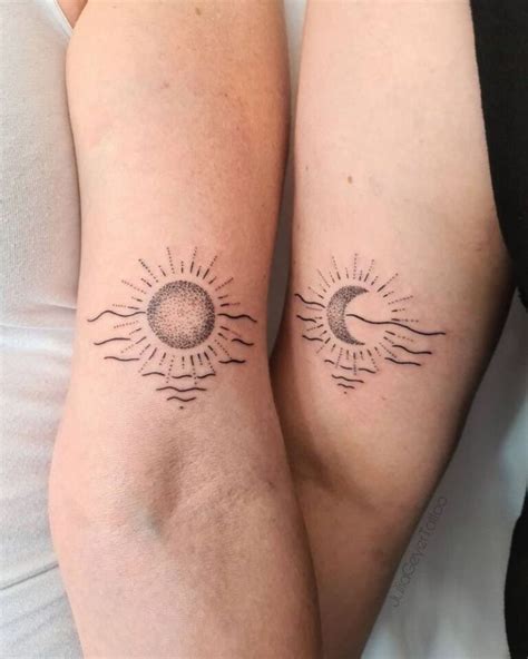 Meaningful And Beautiful Sun And Moon Tattoos Kickass Things