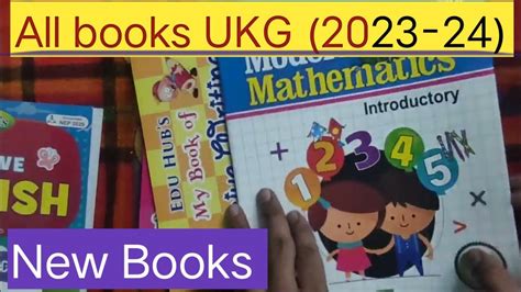 Kg Class Ki Book Sets Cbse Board Ukg Books Ukg Ki English