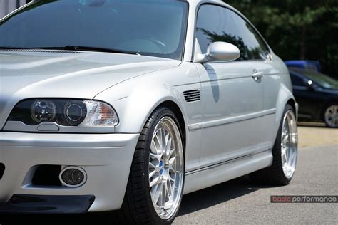 Bmw M3 E46 Silver Bbs Lm Wheel Front