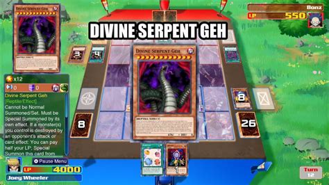 Yu Gi Oh Legacy Of The Duelist Link Evolution Divine Serpent Geh