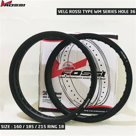 Jual Velg Rossi TYPE WM UK 160 185 215 Ring 18 Hole Lubang 36