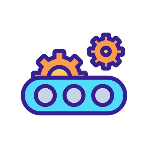 Vecteur D Ic Ne D Automatisation Illustration De Symbole De Contour
