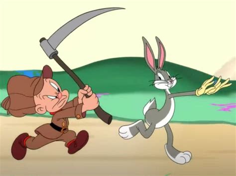 Elmer Fudd And Bugs Bunny Rabbit Season