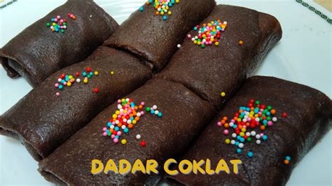 RESEP DADAR GULUNG COKLAT ISI PISANG ENAK BUAT CEMILAN Ide Jualan