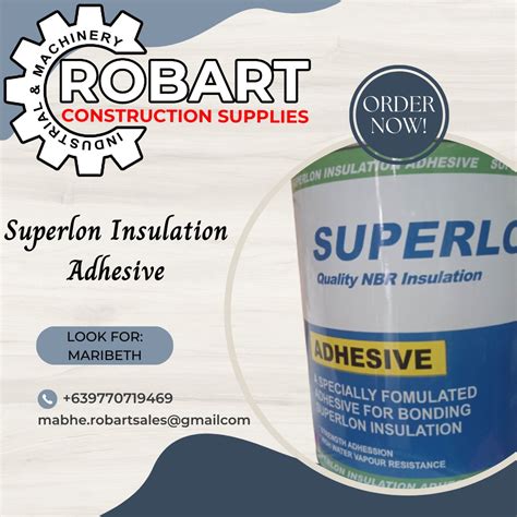 Superlon Insulation Adhesive Commercial Industrial Construction