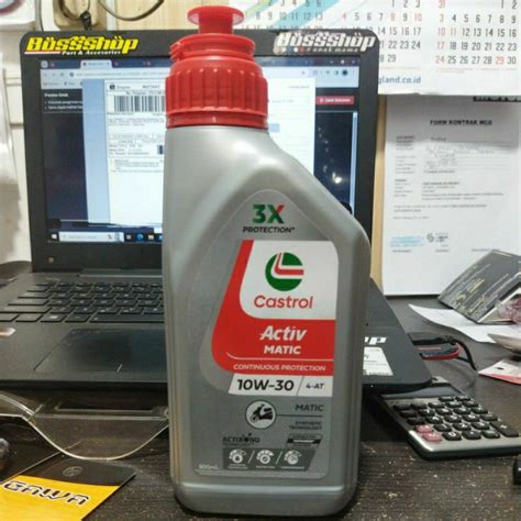 Jual Oli Mesin Motor Castrol Activ Matic W At Kemasan Ml All