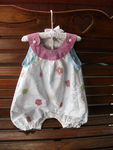 Sew By Night Designs Blog Tutorial Snappy Baby Romper Pattern