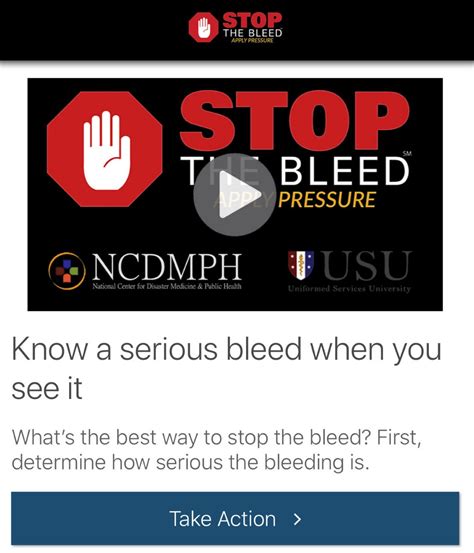 Stop The Bleed Download The App Health Sciences Library Suny Upstate