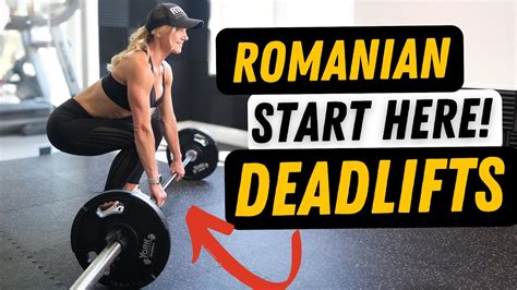 How To Do Romanian Deadlifts Proper Rdl Form For Women Youtube