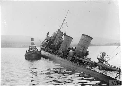 Surrender And Scuttling Of The German Fleet At Scapa Flow November