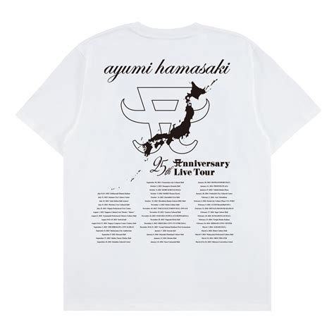 「ayumi Hamasaki 25th Anniversary Live Tour」オフィシャルグッズ第二弾販売決定！ グッズ 浜崎