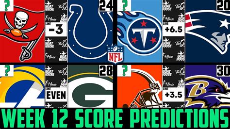 Nfl Week Score Predictions Sib Lethia