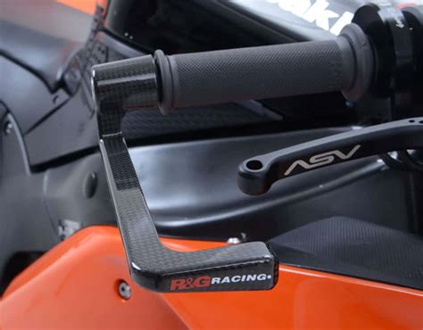 R G Racing Carbon Fiber Brake Lever Guard For Kawasaki Zx R