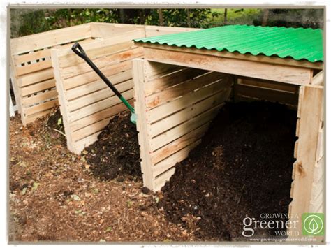 Building A Pallet Compost Bin Growing A Greener World®