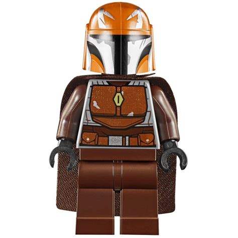 LEGO Mandalorian Tribe Warrior With Dark Orange Helmet Minifigure