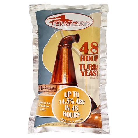 Fermfast Rum Turbo Yeast 38oz Olive Wood Brewing And Craft Co